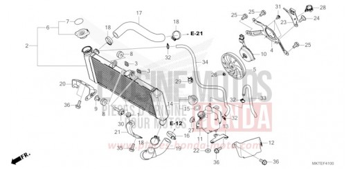 RADIATEUR ADV750S de 2025